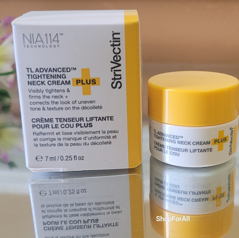StriVectin Advanced Tightening Neck Cream, Youthful-looking, NEW -Mini 7 ml